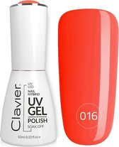 Clavier UV/LED Hybrid Gellak Luxury 10ml. #016 – Orangastic