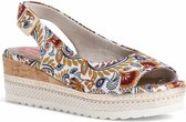 Jana Dames Slingpumps 8-8-29600-26 199 wit RELAX fit Maat: 41 EU