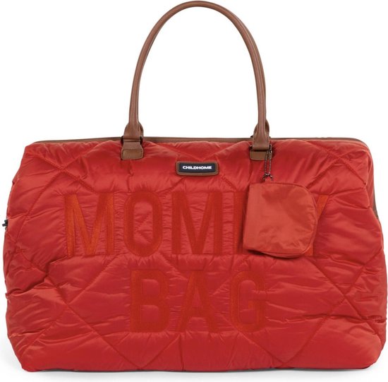 Childhome Mommy Bag ® - Verzorgingstas - Gewatteerd - Rood van Childhome — afbeelding 5