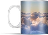 Mok - Luchtfoto van vele wolken in het Amerikaanse Hawaï - 350 ml - Beker