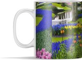 Mok - Bloemenpark de Keukenhof in Zuid-Holland - 350 ml - Beker