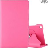Samsung Galaxy Tab A 8.0 (2019) Hoes - Mobigear - 360 Rotating Serie - Kunstlederen Bookcase - Magenta - Hoes Geschikt Voor Samsung Galaxy Tab A 8.0 (2019)