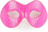 Shots Ouch! Masker Diamond Moulded Mask roze