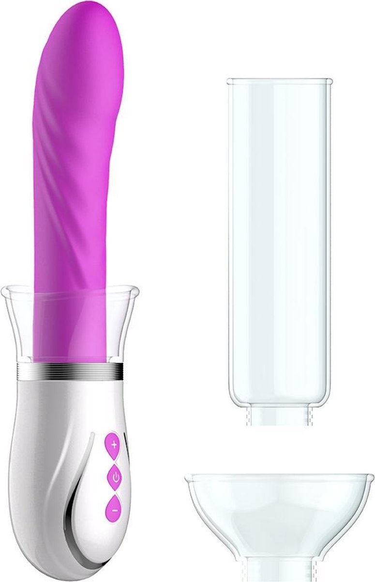 Goedkoopste Black Friday Deals | Twister - 4 in 1 Rechargeable Couples Pump Kit - Purple