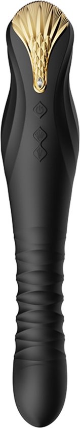 Zalo - King Vibrating Thruster Zwart | bol