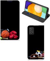 Bookcover Ontwerpen Geschikt voor Samsung Galaxy A03s Smart Cover Voetbal, Tennis, Boxing…