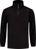 Tricorp Fleece sweater - Casual - 301001 - Zwart - maat 7XL
