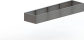 MySteel Verzinkt staal plantenbak Texas xxl 3200x800   - Hoogte: 800mm
