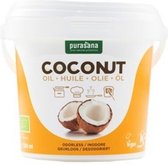 Purasana Ontgeurde Kokosolie Bio 500 ml