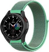 Strap-it Samsung Galaxy Watch 4 Classic 42mm nylon band - mint