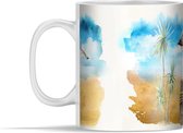 Mok - Vogel - Touw - Boom - Strand - 350 ml - Beker