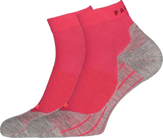 FALKE RU4 Short dames hardloopsokken - roze-mix (rose) - Maat: 41-42