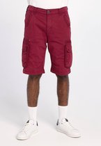 J&JOY - Short Cargo Mannen 02 Cordovan