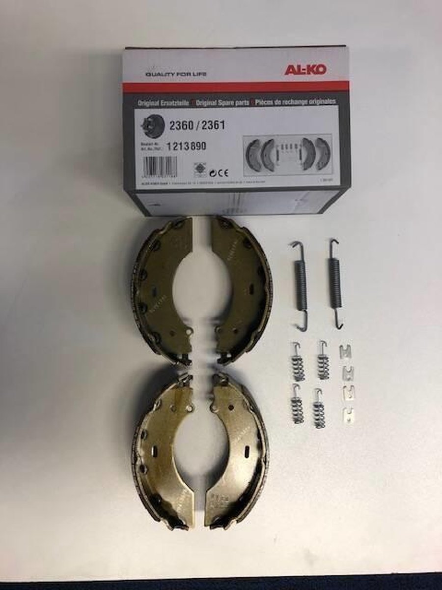 Kit Mâchoires De Frein AL-KO 2360/2361 – Set Complet Pour Essieu – Tambour 230x60 Pour Caravane Et Remorque