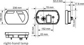 Lucidity LED achterlicht 6/8-polig rechts (CAN-bus proof)