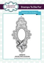 Creative Expressions Cling stamp - Frame oceaan - 6,4cm x 11,3cm