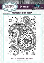Creative Expressions Cling stamp - India - 10 x 7cm