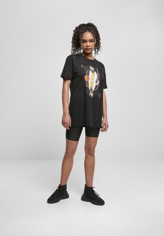 Urban Classics Tshirt Femme -L- King James LA Zwart