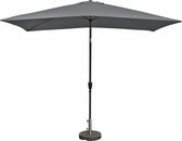 Kopu® rechthoekige parasol Bilbao 150x250 cm - Grey