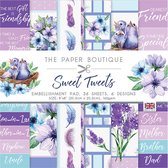 The Paper Boutique Embellishment - Sweet Tweets - 8x8 inch - 36 stuks