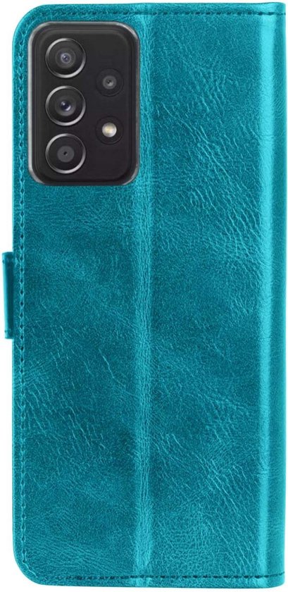 Samsung Galaxy A52S Bookcase cas feuilletoscope Housse - Turquoise