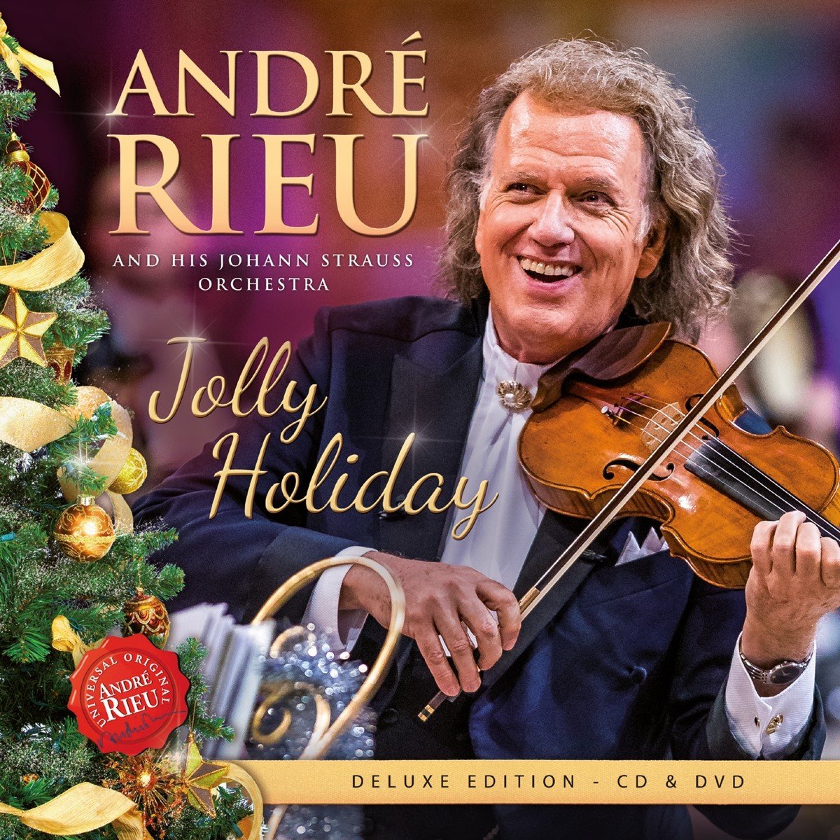 André Rieu & Johann Strauss Orchestra - Strauss: Jolly Holiday (CD | DVD) (Deluxe Edition) - André Rieu & Johann Strauss Orchestra