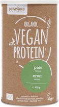 Purasana Vegan Proteine Erwt Natuur Bio 400 gr