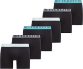 Hugo Boss 6-pack boxershorts boxer brief - zwart/grijs/blauw