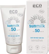 Eco Cosmetics Zonnebrand - Bio Sunmilk - SPF50 - Sensitive