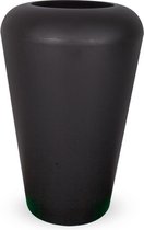 PLASTECNIC - Bloempot Vaso Mymou Alto, H80 cm, zwart