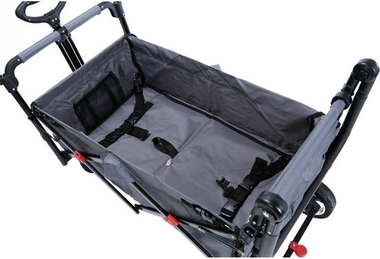 FUXTEC Bolderkar CT-700 - opvouwbaar - grijs van FUXTEC — afbeelding 2