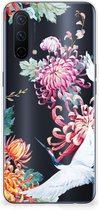 GSM Hoesje OnePlus Nord CE 5G Smartphonehoesje Customize Bird Flowers