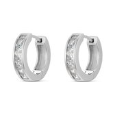 Favs Dames Hoops 925 sterling zilver 12 Zirconia One Size 87571262
