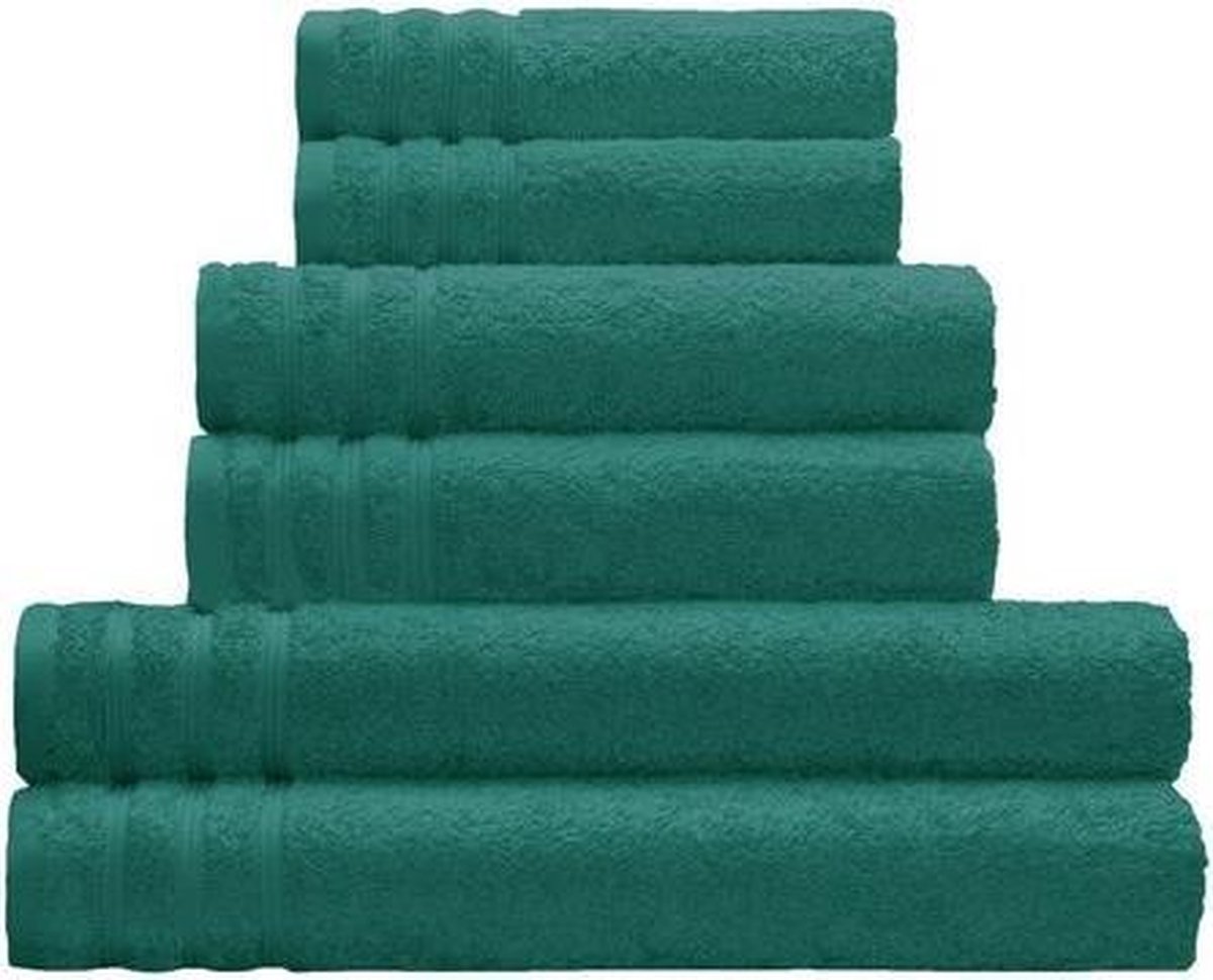 Kleine Wolke - Badhanddoek Royal groen 70x140cm