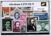 Abraham Lincoln – Luxe postzegel pakket (A6 formaat) - collectie van verschillende postzegels van Abraham Lincoln – kan als ansichtkaart in een A6 envelop. Authentiek cadeau - kado