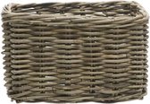 fietsmand brisbane 23 liter rotan grijs