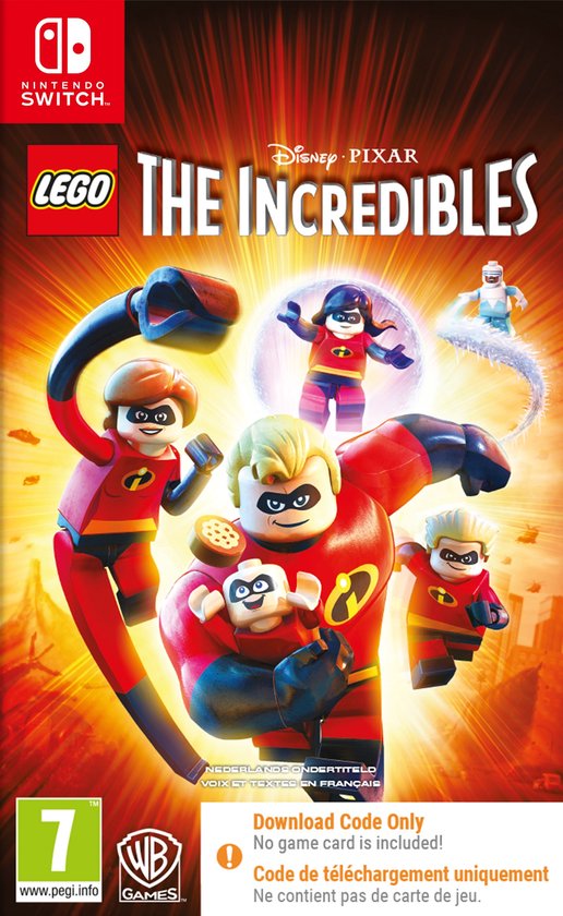 Foto: Lego the incredibles nintendo switch code in box 