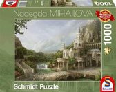 Schmidt puzzel Paleis in de bergen - 1000 stukjes - 12+