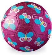 Crocodile Creek Playball 18cm kleine voetbal | Butterfly Glitter