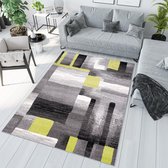 Tapiso Jawa Vloerkleed Grijs Slaapkamer Woonkamer Tapijt Maat- 160x220