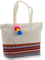 Strandtas Athene 36 x 50 cm - Strandshoppers van jute