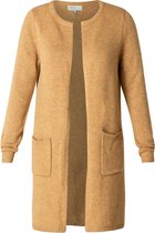 IVY BEAU Noralie Vest - Camel/ Melange - maat 42