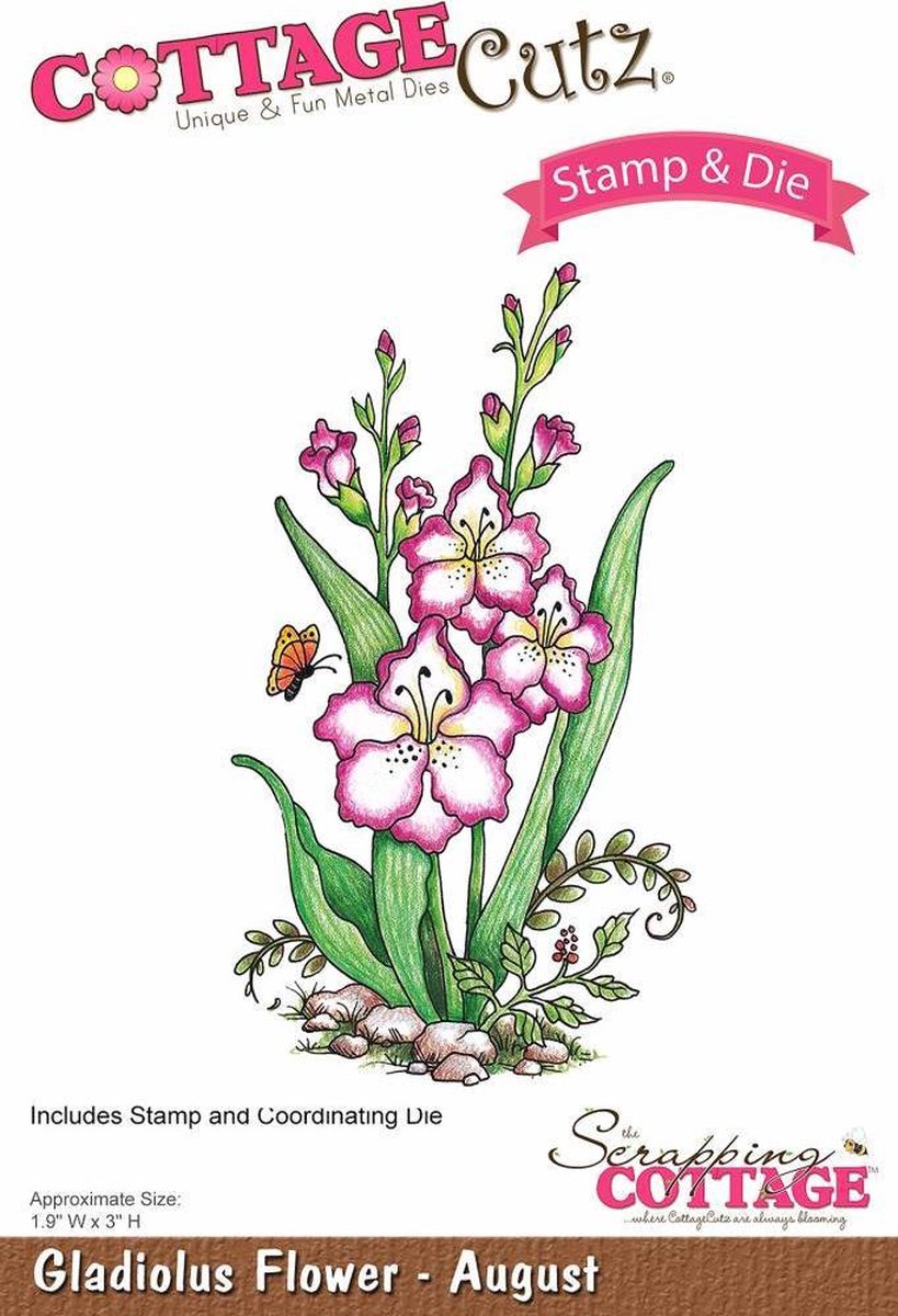 CottageCutz Gladiolus Flower - August (CCS-006)