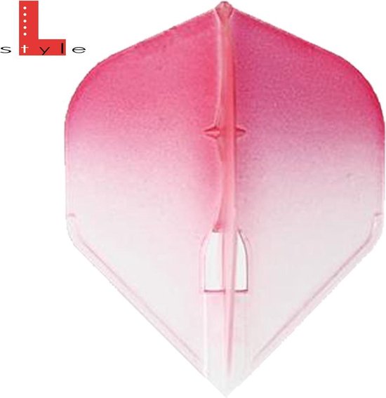 L-Style Champagne L1 Standard 2-Tone CWH×Red - Dart Flights van L-Style — afbeelding 4