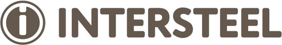 Logo van Intersteel met een cirkel en de letter 'i'.