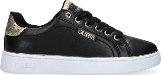 guess sneakers black and gold