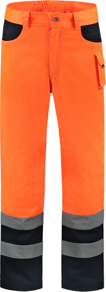 Tricorp  Werkbroek ISO20471 Bicolor 503002 Fluor Oranje /Navy  - Maat 54
