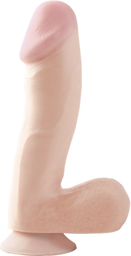 Pipedream Basix Rubber Works realistische dildo Dong With Suction Cupkin beige - 6,5 inch