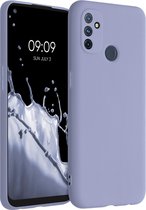kwmobile telefoonhoesje voor OnePlus Nord N100 - Hoesje voor smartphone - Back cover in lavendelgrijs
