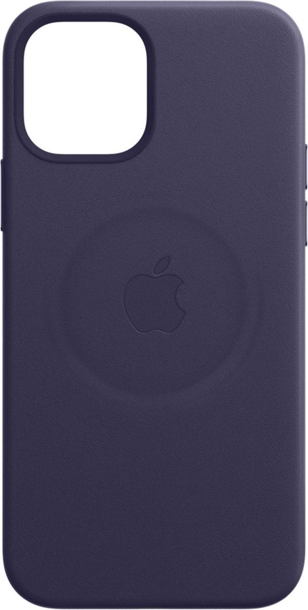 Apple leren hoesje met MagSafe - Voor iPhone 12 Pro Max - Paars